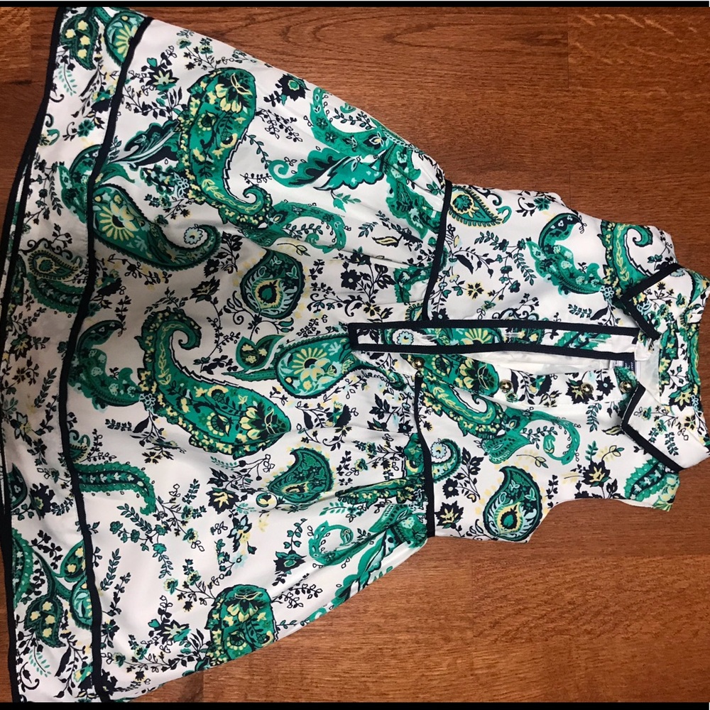 Janie and Jack 18 to 24 months paisley dress.
